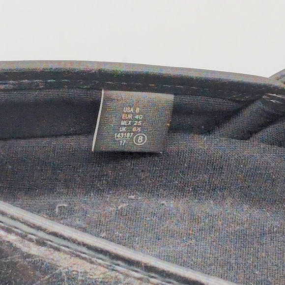 Safe T Step Sz 8 Women's Black Marble Slip-On Shoes - Picture 7 of 7